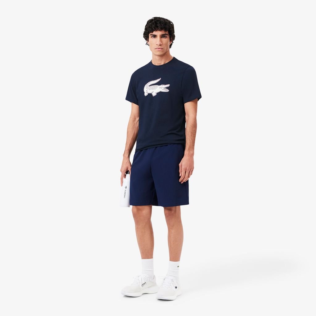 Áo Thun Thể Thao Lacoste Nam Cỡ XXL Có Logo Công Nghệ Ultra Dry