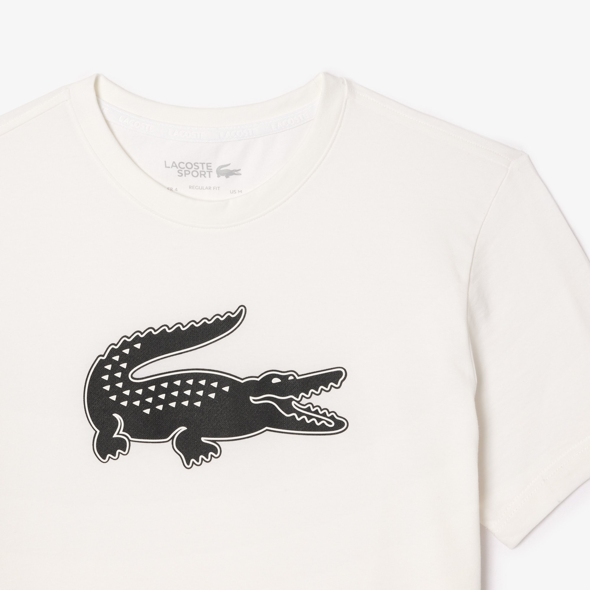 Áo Thun Thể Thao Lacoste Nam Cỡ XXL Có Logo Công Nghệ Ultra Dry