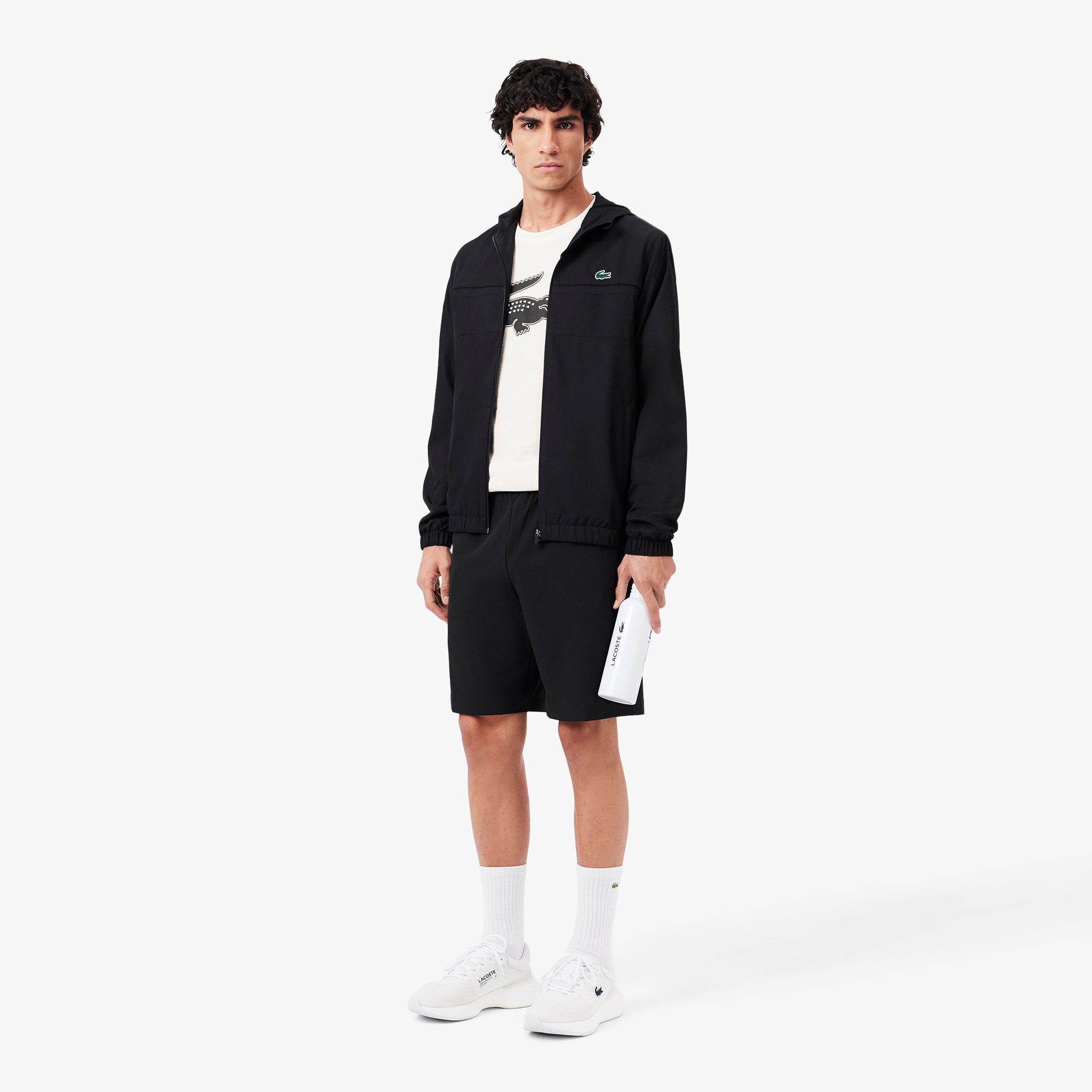Áo Thun Thể Thao Lacoste Nam Cỡ XXL Có Logo Công Nghệ Ultra Dry