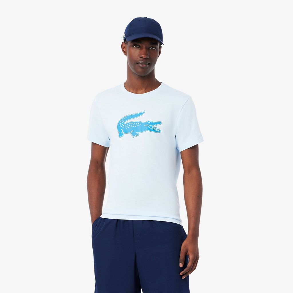 Áo Thun Thể Thao Lacoste Nam Cỡ XXL Có Logo Công Nghệ Ultra Dry