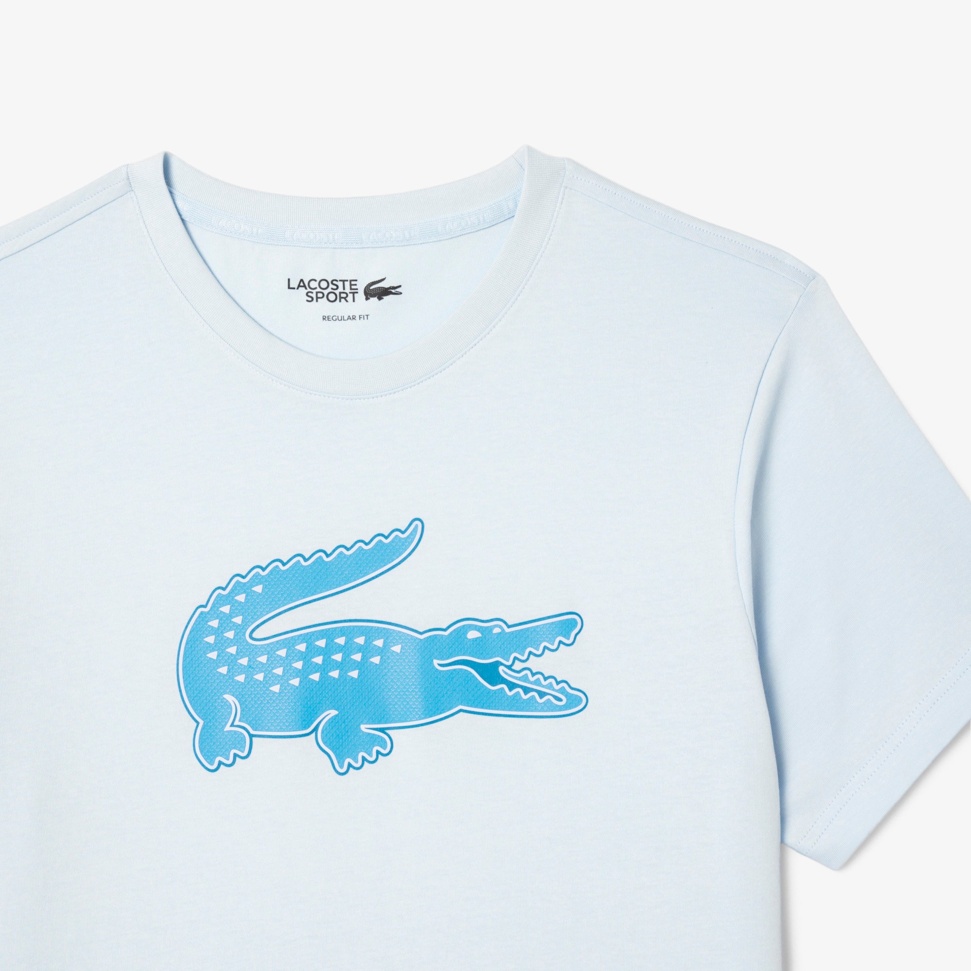 Áo Thun Thể Thao Lacoste Nam Cỡ XXL Có Logo Công Nghệ Ultra Dry