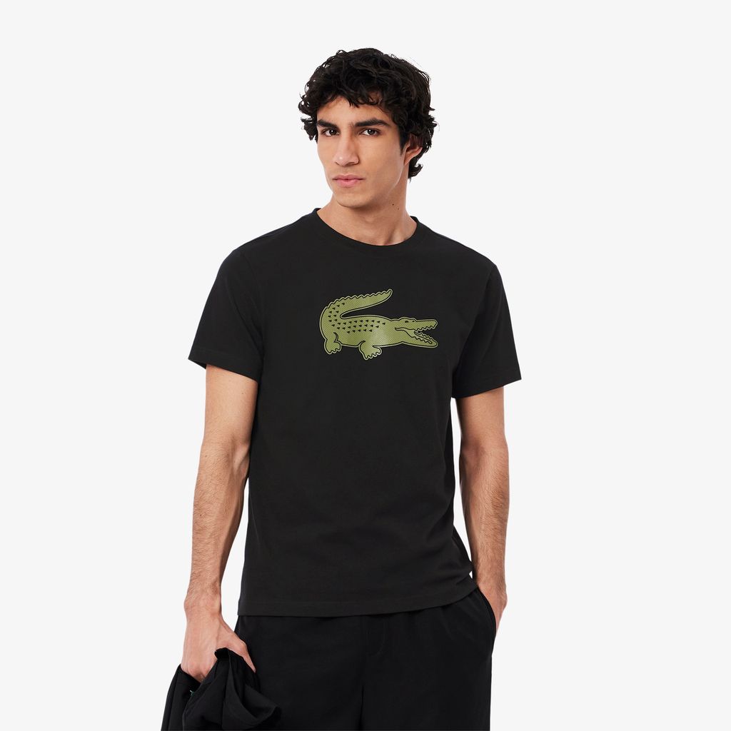 Áo Thun Thể Thao Lacoste Nam Cỡ XXL Có Logo Công Nghệ Ultra Dry