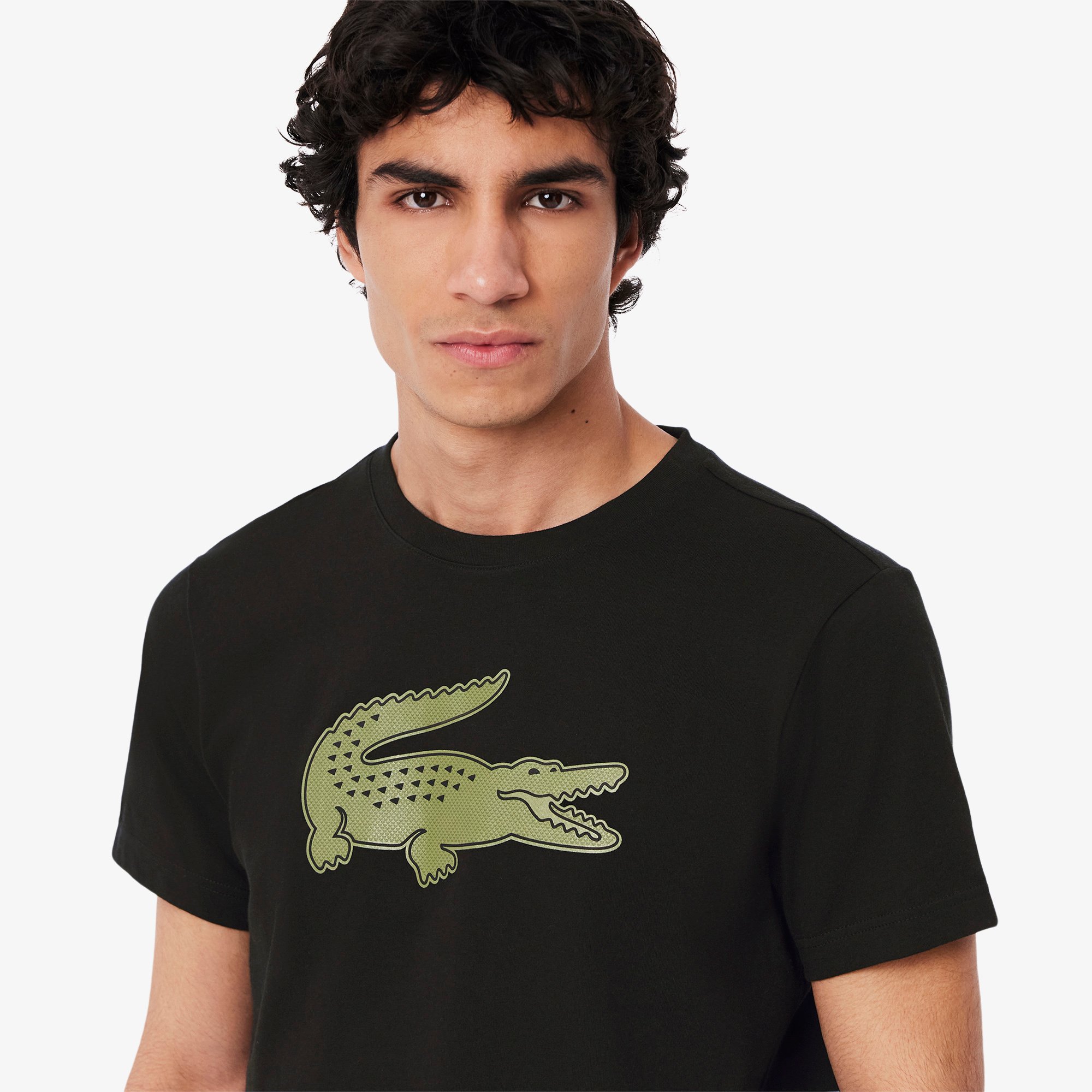 Áo Thun Thể Thao Lacoste Nam Cỡ XXL Có Logo Công Nghệ Ultra Dry
