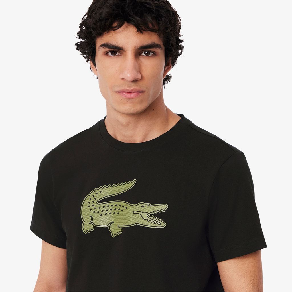 Áo Thun Thể Thao Lacoste Nam Cỡ XXL Có Logo Công Nghệ Ultra Dry