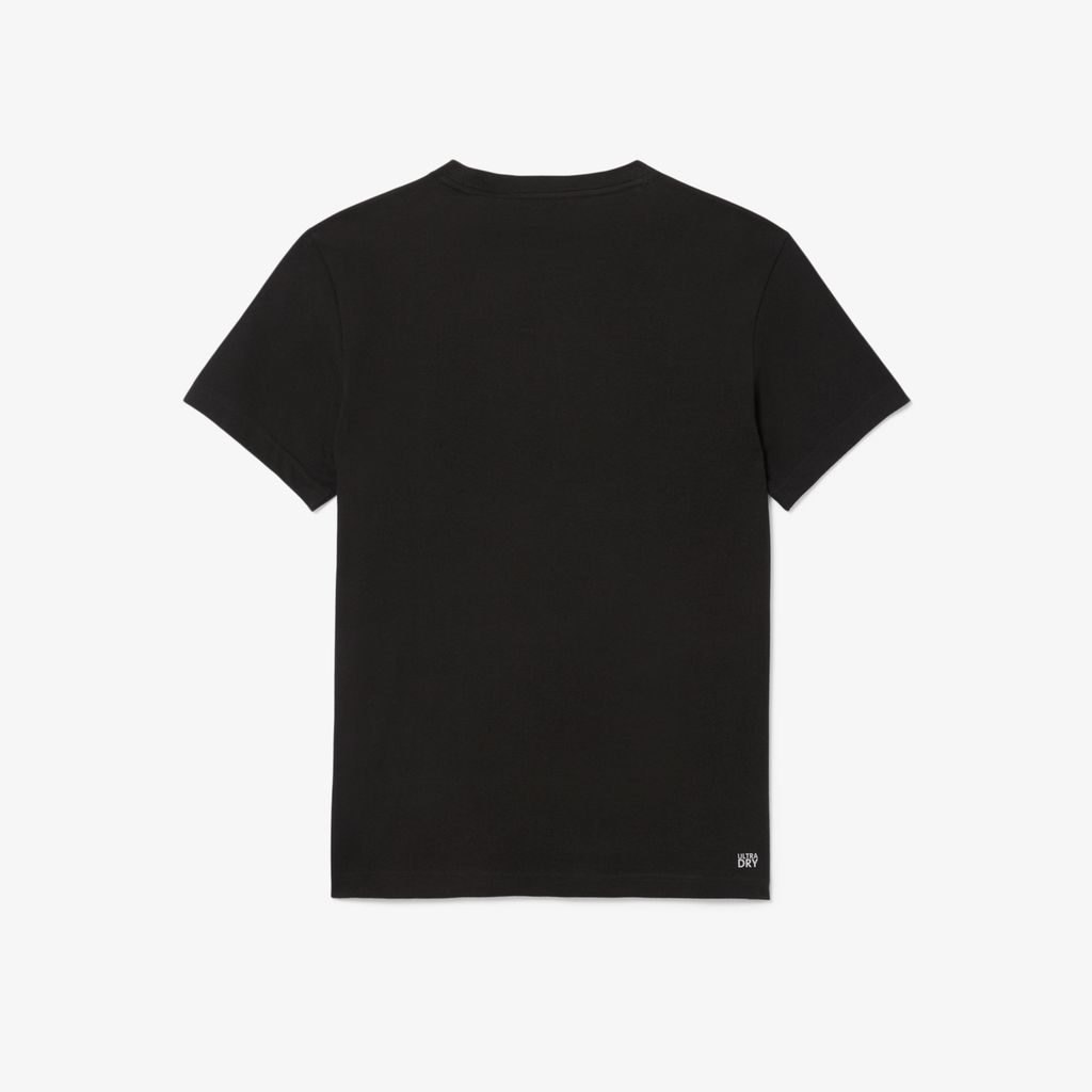 Áo Thun Thể Thao Lacoste Nam Cỡ XXL Có Logo Công Nghệ Ultra Dry