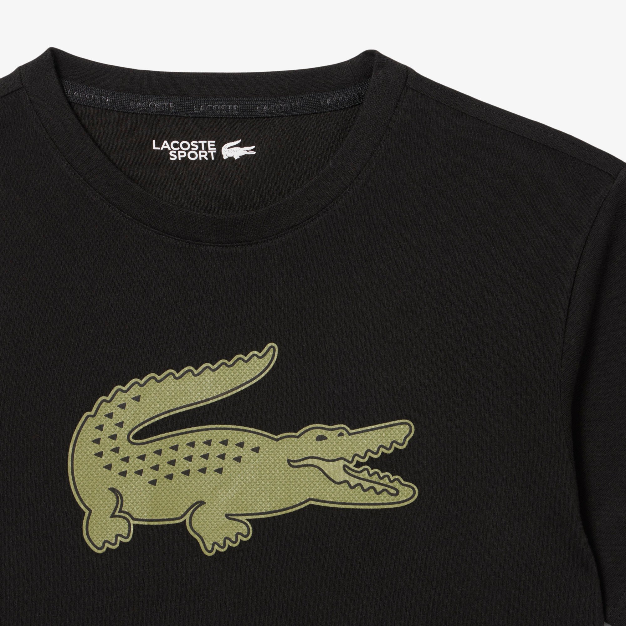 Áo Thun Thể Thao Lacoste Nam Cỡ XXL Có Logo Công Nghệ Ultra Dry