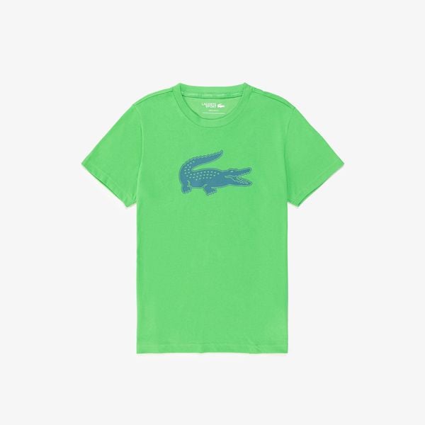Áo Thun Thể Thao Lacoste Nam Cỡ XXL Có Logo Công Nghệ Ultra Dry