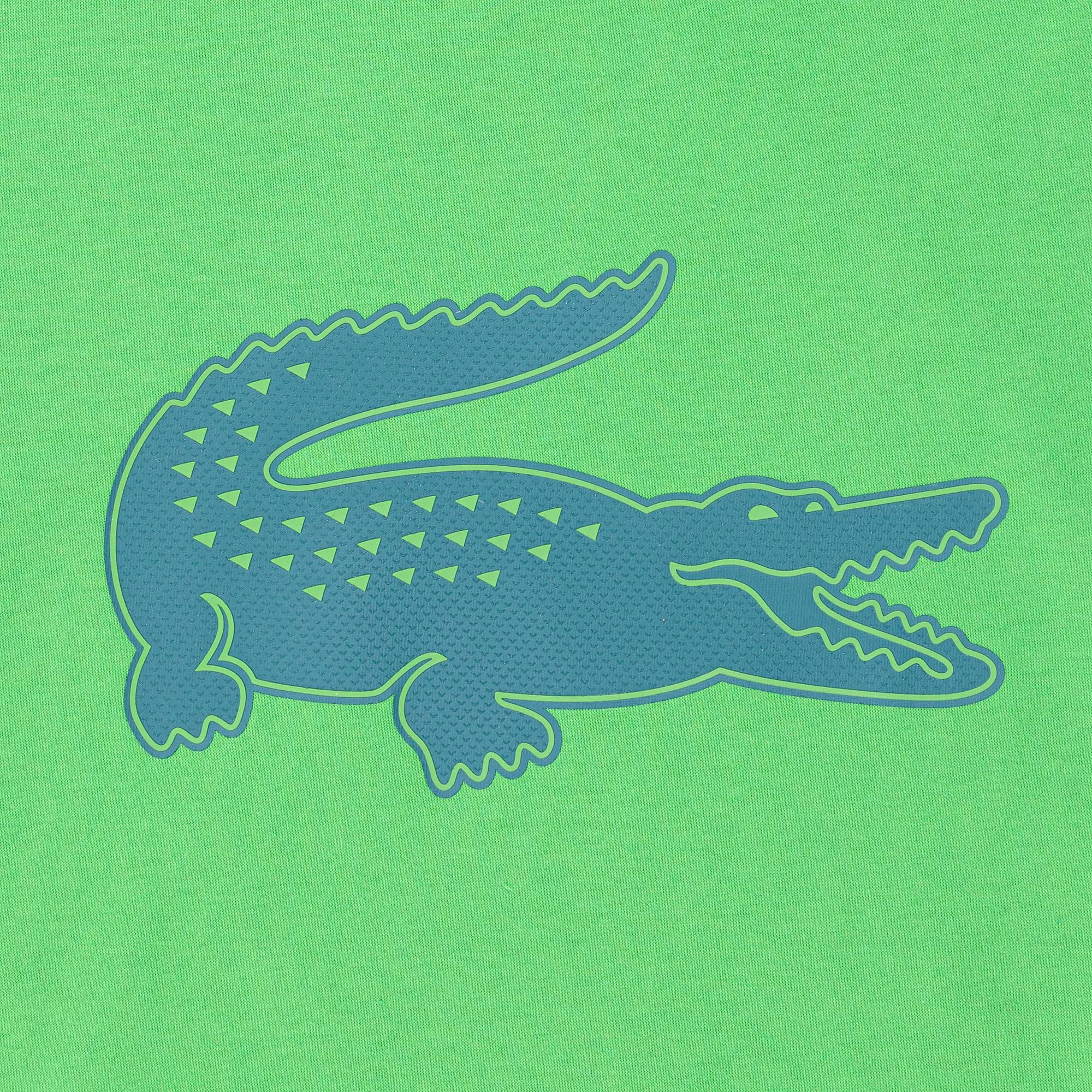 Áo Thun Thể Thao Lacoste Nam Cỡ XXL Có Logo Công Nghệ Ultra Dry