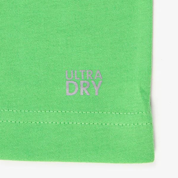 Áo Thun Thể Thao Lacoste Nam Cỡ XXL Có Logo Công Nghệ Ultra Dry