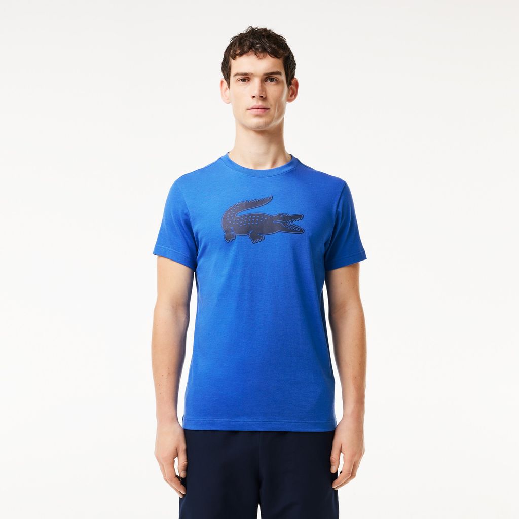 Áo Thun Thể Thao Lacoste Nam Cỡ XXL Có Logo Công Nghệ Ultra Dry