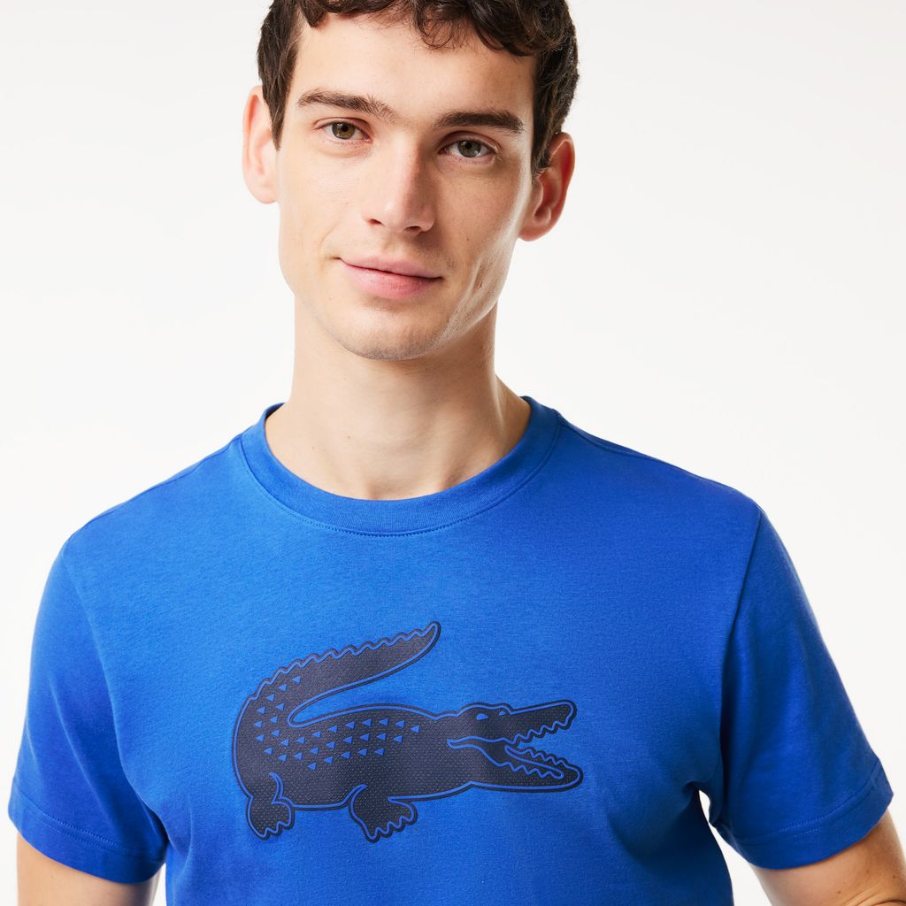 Áo Thun Thể Thao Lacoste Nam Cỡ XXL Có Logo Công Nghệ Ultra Dry