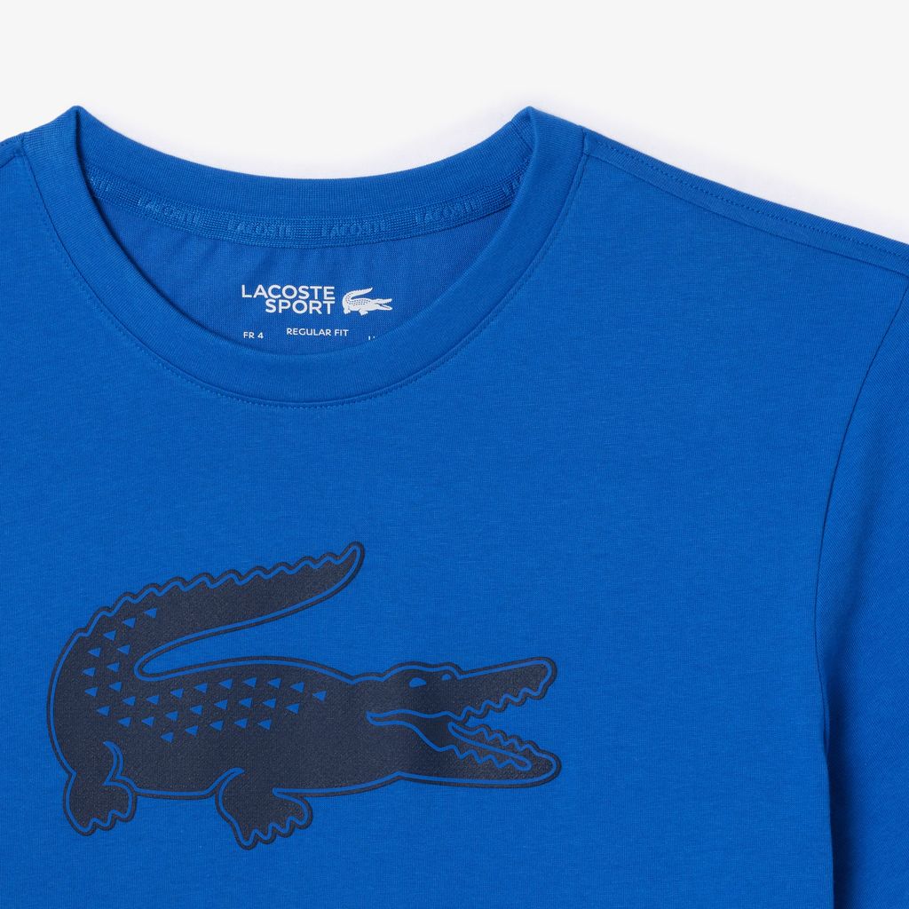 Áo Thun Thể Thao Lacoste Nam Cỡ XXL Có Logo Công Nghệ Ultra Dry