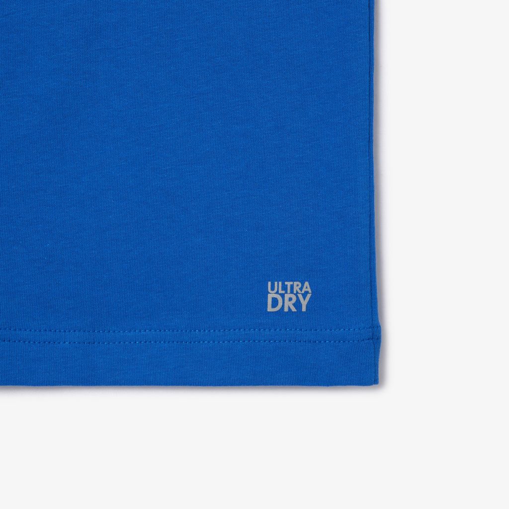 Áo Thun Thể Thao Lacoste Nam Cỡ XXL Có Logo Công Nghệ Ultra Dry