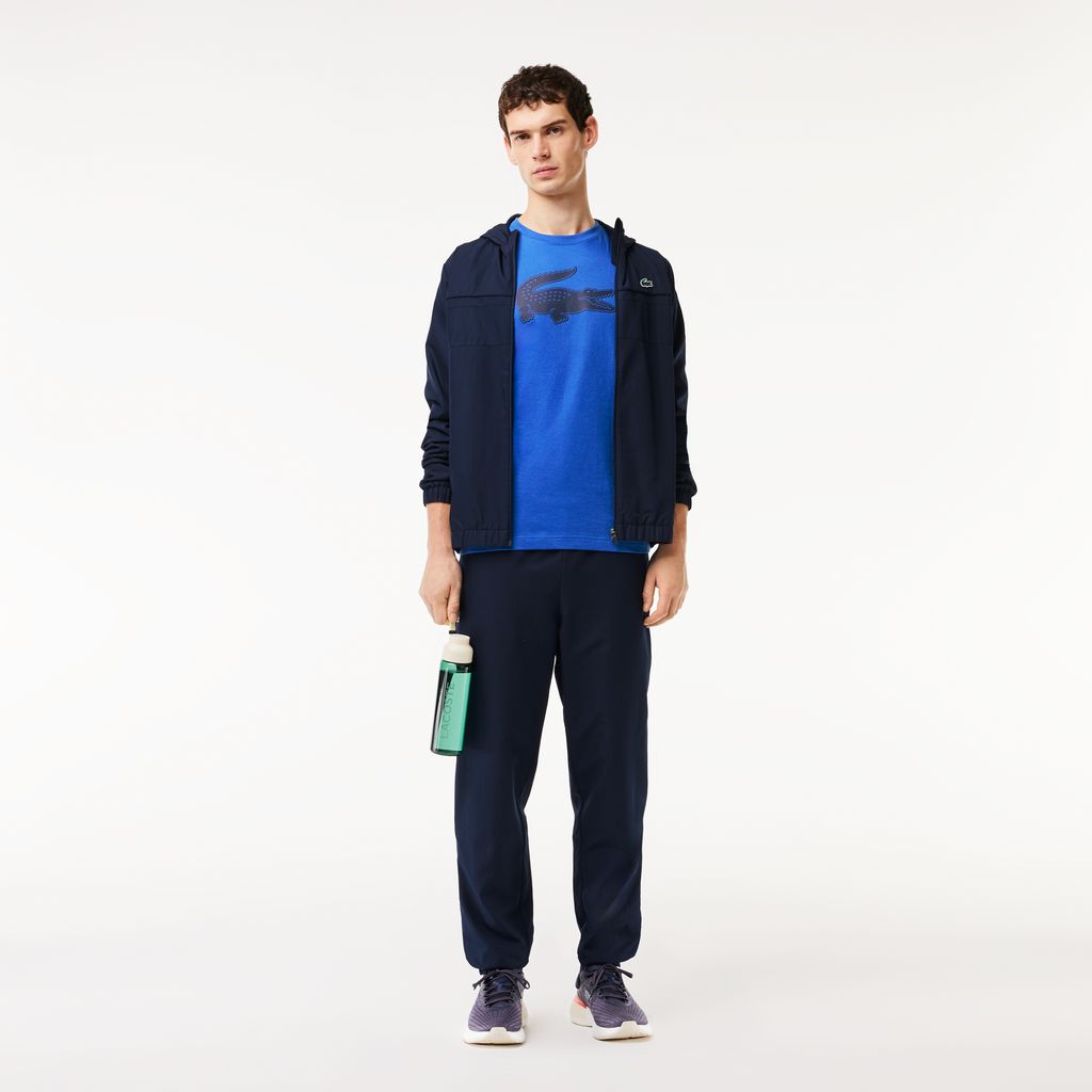 Áo Thun Thể Thao Lacoste Nam Cỡ XXL Có Logo Công Nghệ Ultra Dry