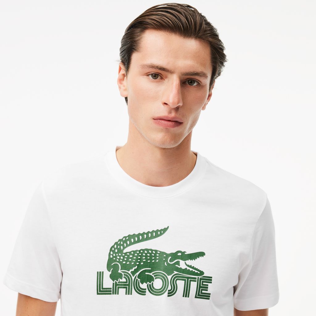 Áo Thun Thể Thao Lacoste Nam Chất Liệu Cotton Công Nghệ Ultra Dry