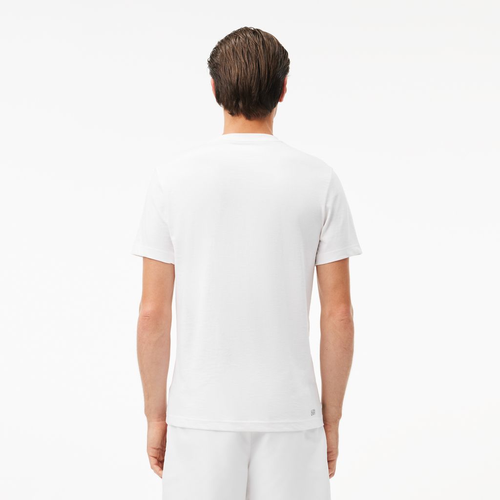 Áo Thun Thể Thao Lacoste Nam Chất Liệu Cotton Công Nghệ Ultra Dry