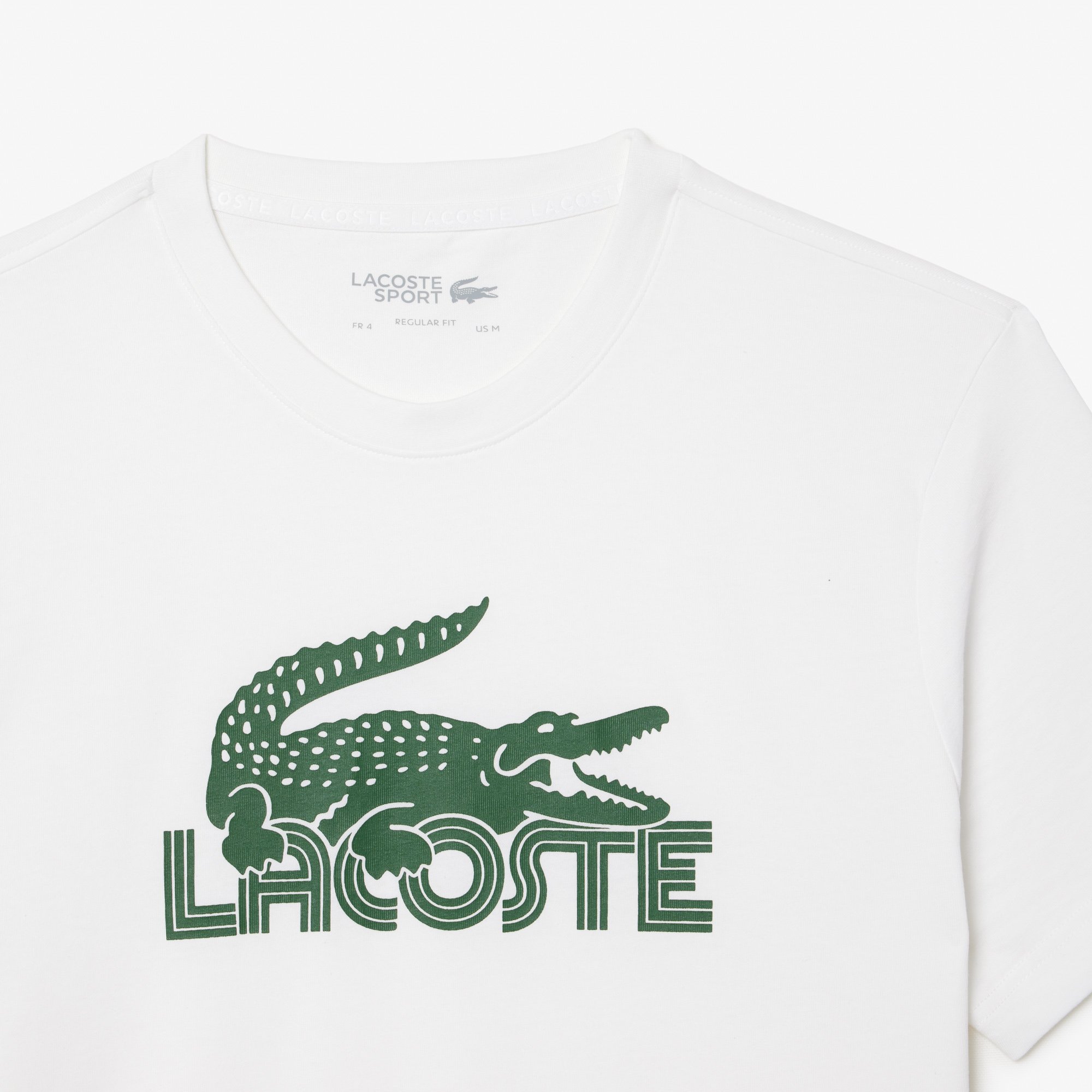 Áo Thun Thể Thao Lacoste Nam Chất Liệu Cotton Công Nghệ Ultra Dry
