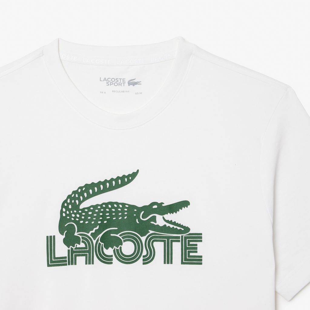 Áo Thun Thể Thao Lacoste Nam Chất Liệu Cotton Công Nghệ Ultra Dry