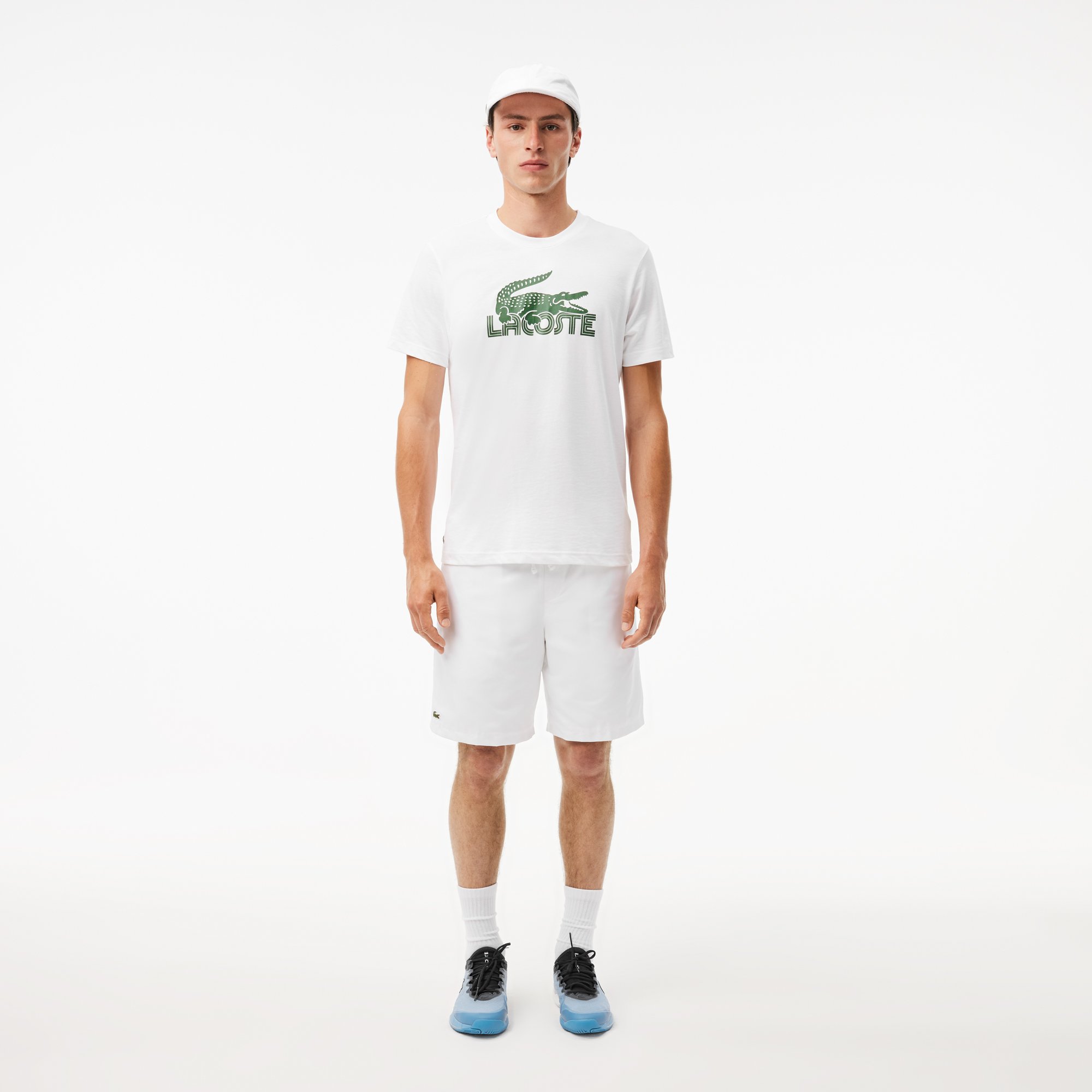 Áo Thun Thể Thao Lacoste Nam Chất Liệu Cotton Công Nghệ Ultra Dry