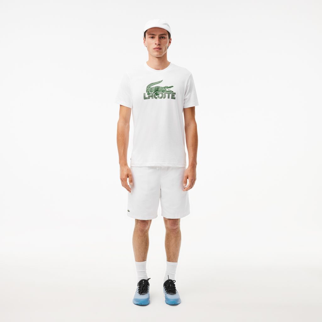 Áo Thun Thể Thao Lacoste Nam Chất Liệu Cotton Công Nghệ Ultra Dry