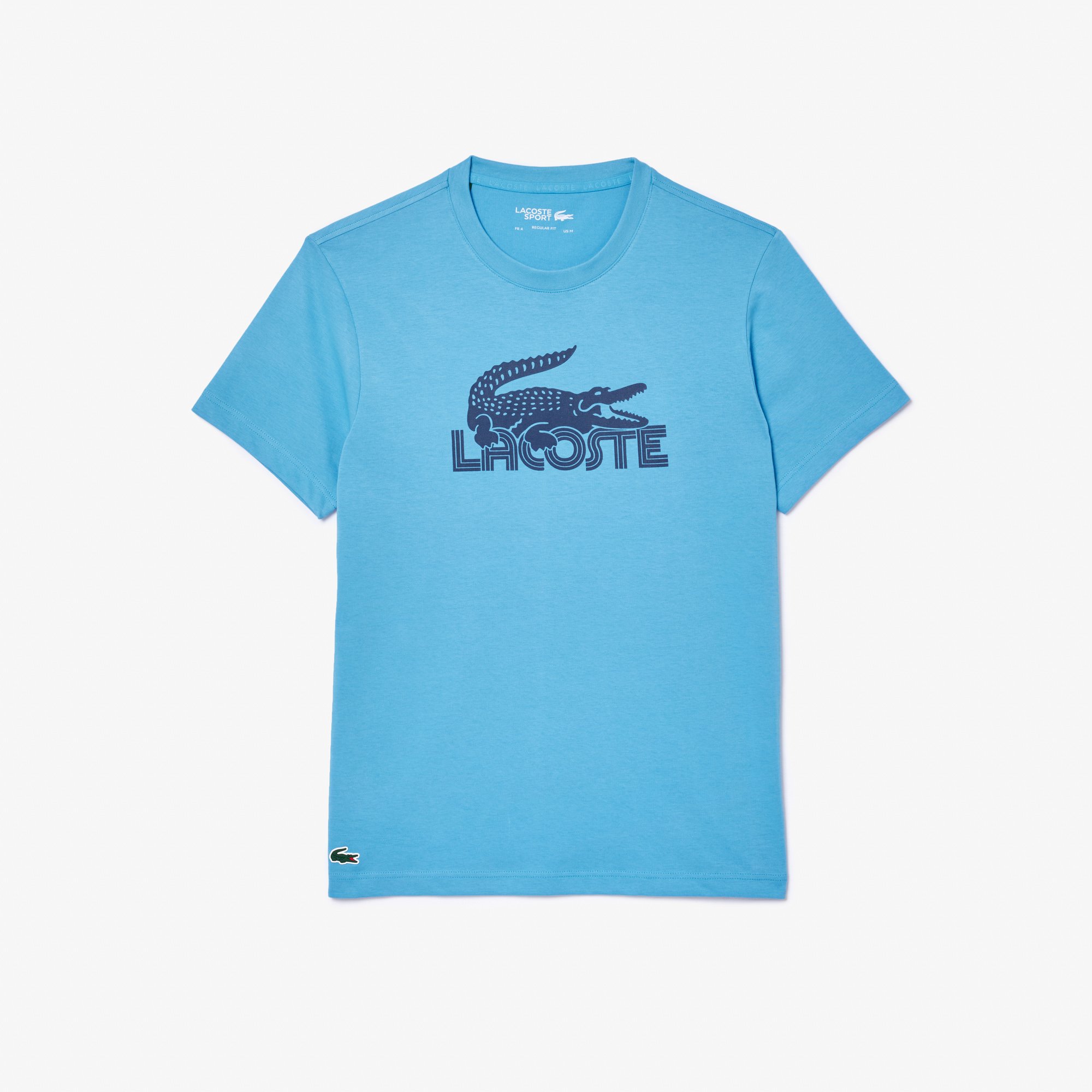 Áo Thun Thể Thao Lacoste Nam Chất Liệu Cotton Công Nghệ Ultra Dry
