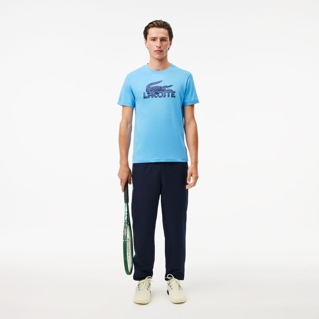 Áo Thun Thể Thao Lacoste Nam Chất Liệu Cotton Công Nghệ Ultra Dry