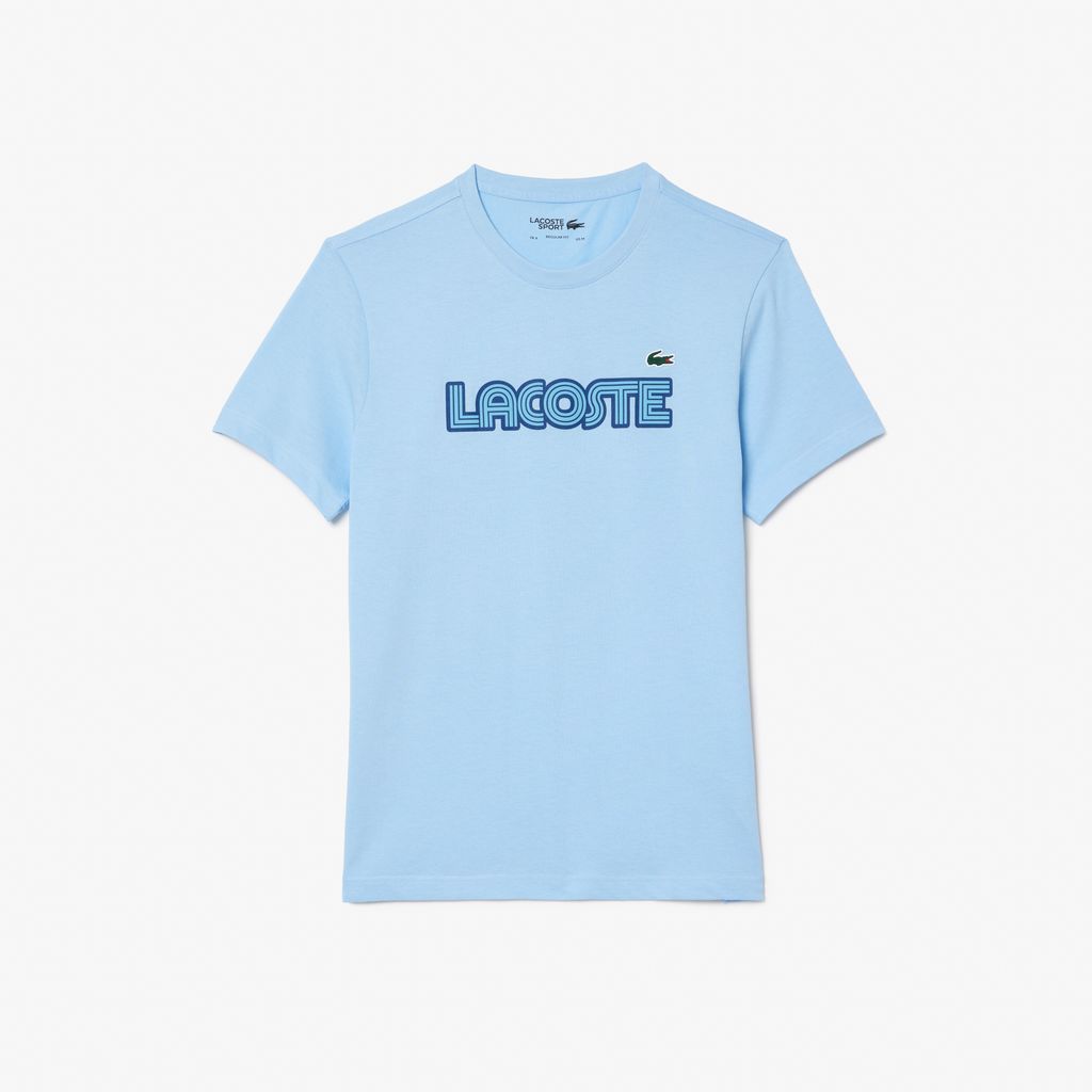 Áo Thun Thể Thao Lacoste Nam Chất Liệu Cotton Công Nghệ Ultra Dry Có Logo