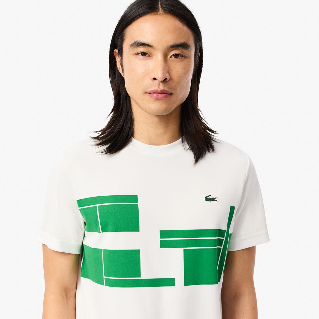 Áo Thun Tennis Lacoste Nam Lacoste X Novak Djokovic