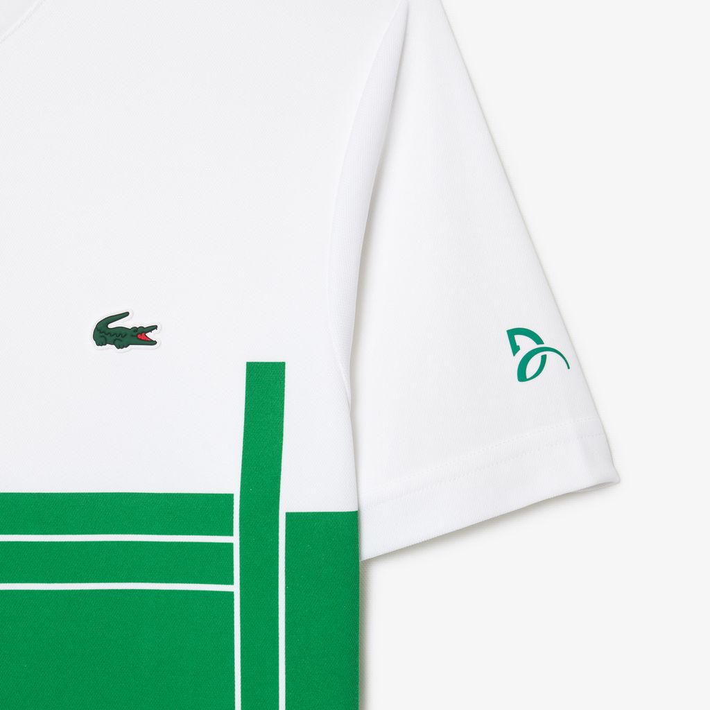 Áo Thun Tennis Lacoste Nam Lacoste X Novak Djokovic