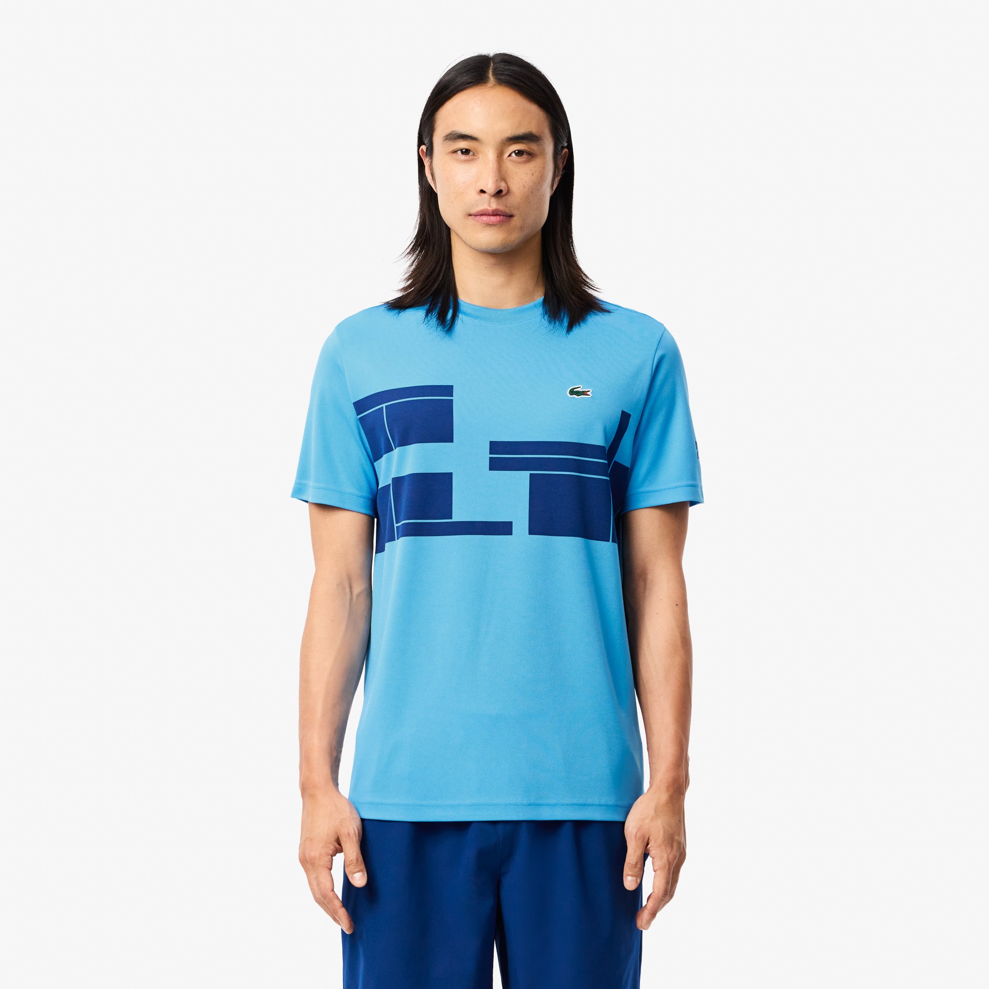 Áo Thun Tennis Lacoste Nam Lacoste X Novak Djokovic