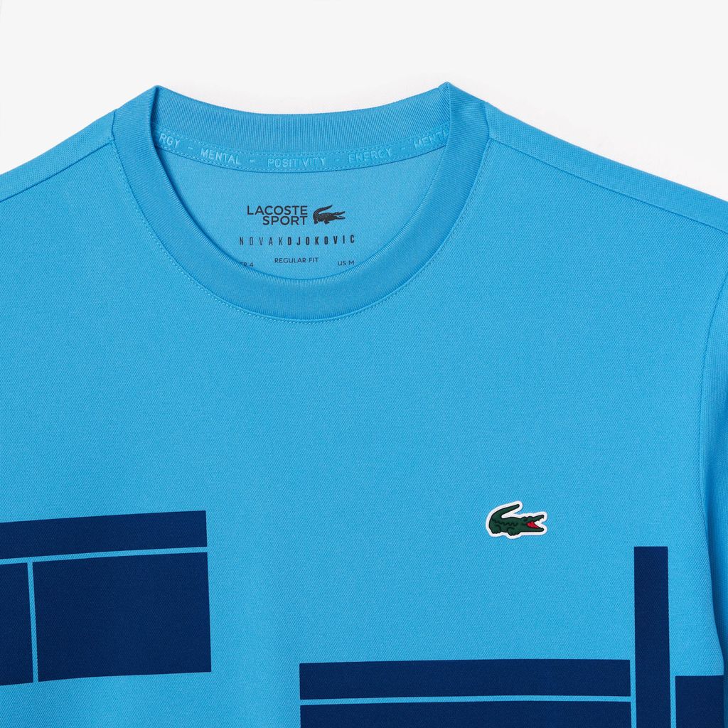 Áo Thun Tennis Lacoste Nam Lacoste X Novak Djokovic