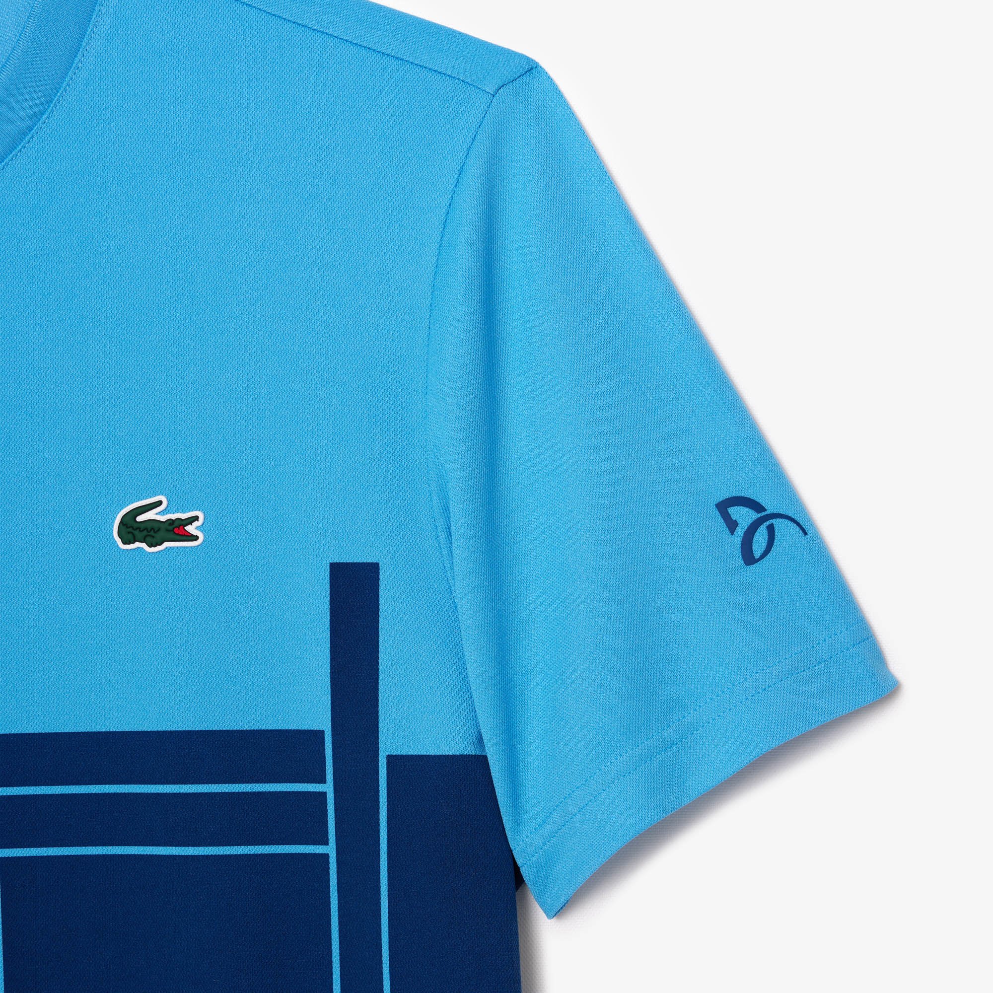 Áo Thun Tennis Lacoste Nam Lacoste X Novak Djokovic