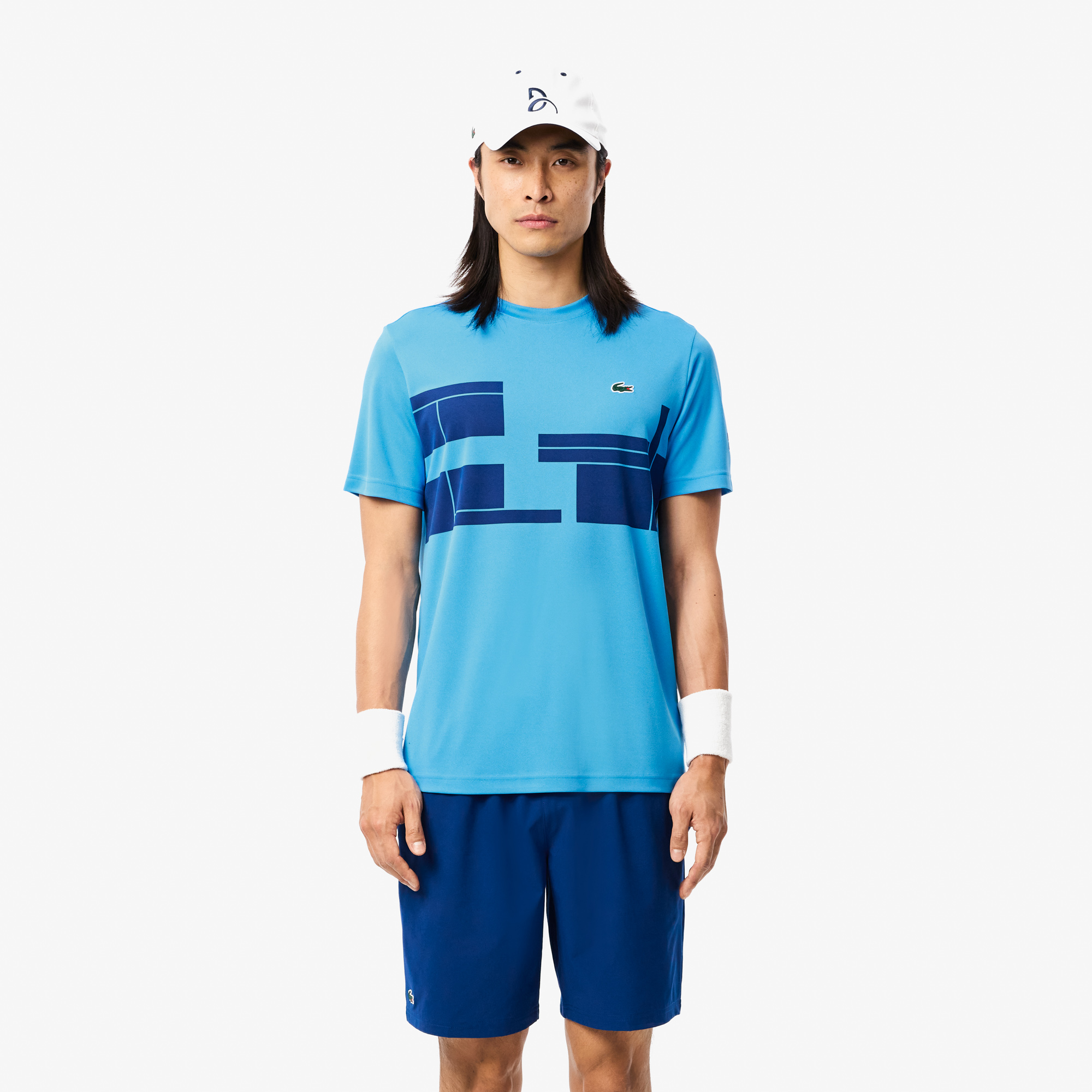 Áo Thun Tennis Lacoste Nam Lacoste X Novak Djokovic