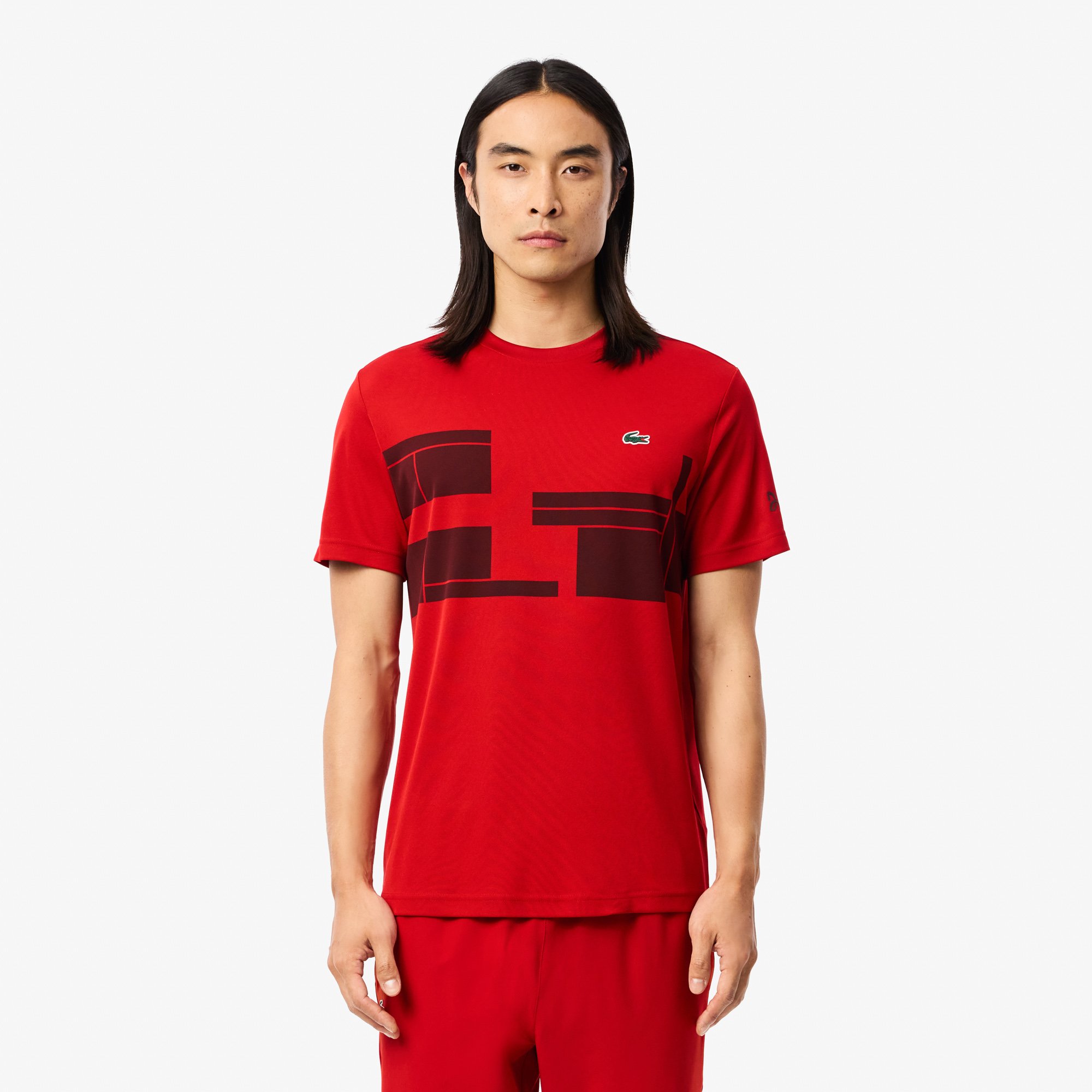 Áo Thun Tennis Lacoste Nam Lacoste X Novak Djokovic