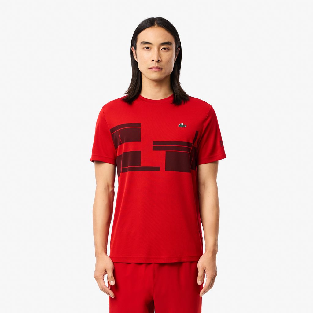 Áo Thun Tennis Lacoste Nam Lacoste X Novak Djokovic