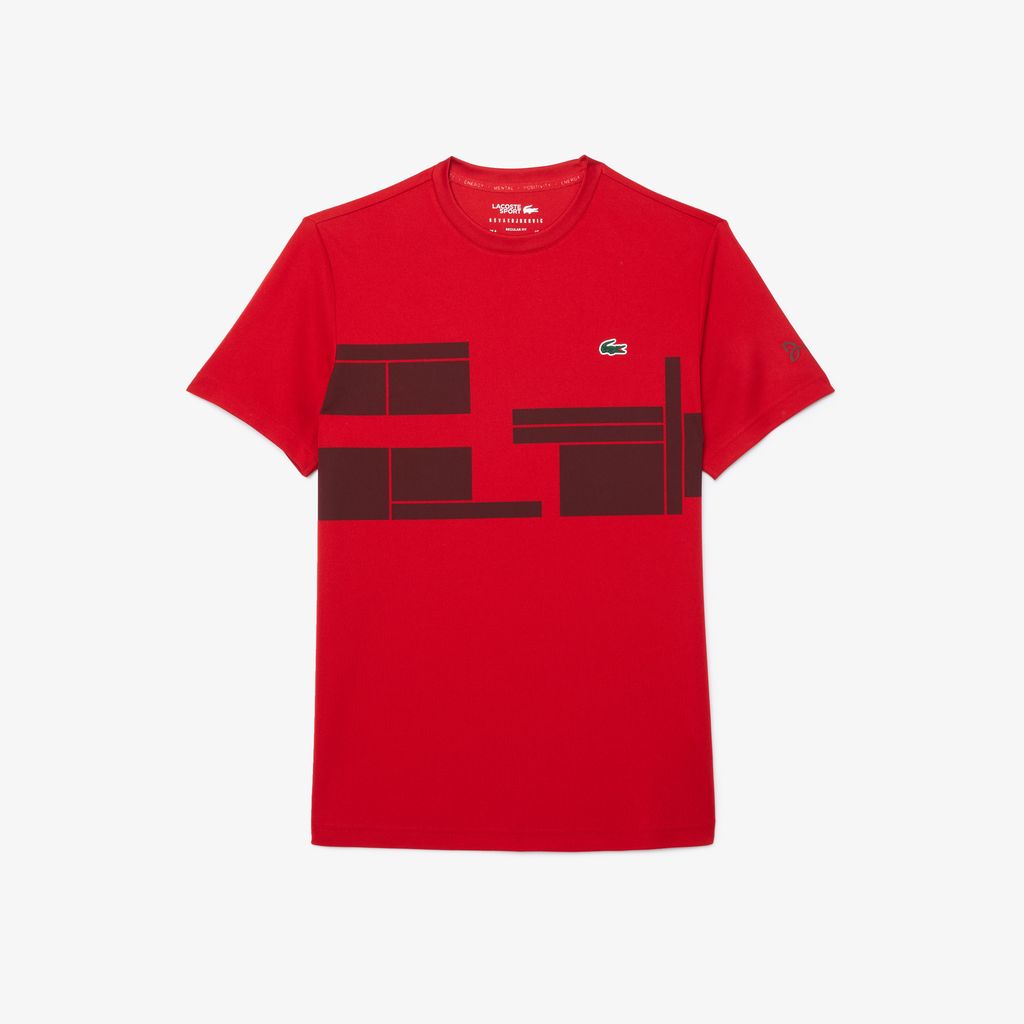 Áo Thun Tennis Lacoste Nam Lacoste X Novak Djokovic