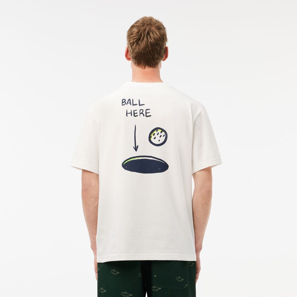 Áo Thun Golf Lacoste Nam Dáng Rộng Công Nghệ Ultra Dry Chất Liệu Cotton