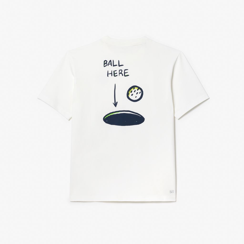 Áo Thun Golf Lacoste Nam Dáng Rộng Công Nghệ Ultra Dry Chất Liệu Cotton