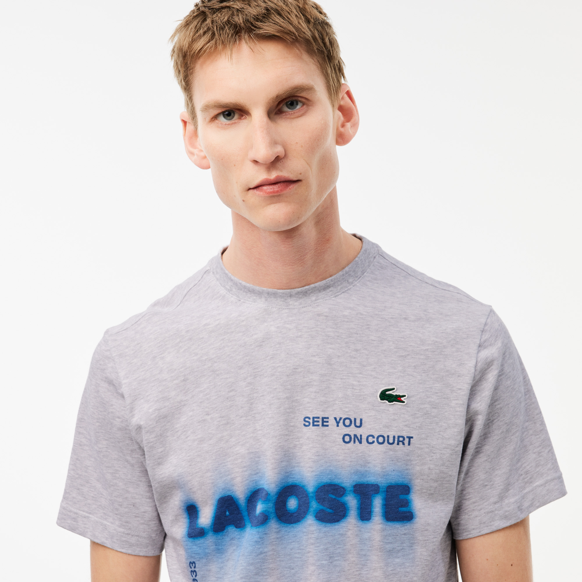 Áo Thun Tennis Lacoste Nam Lacoste X Daniil Medvedev