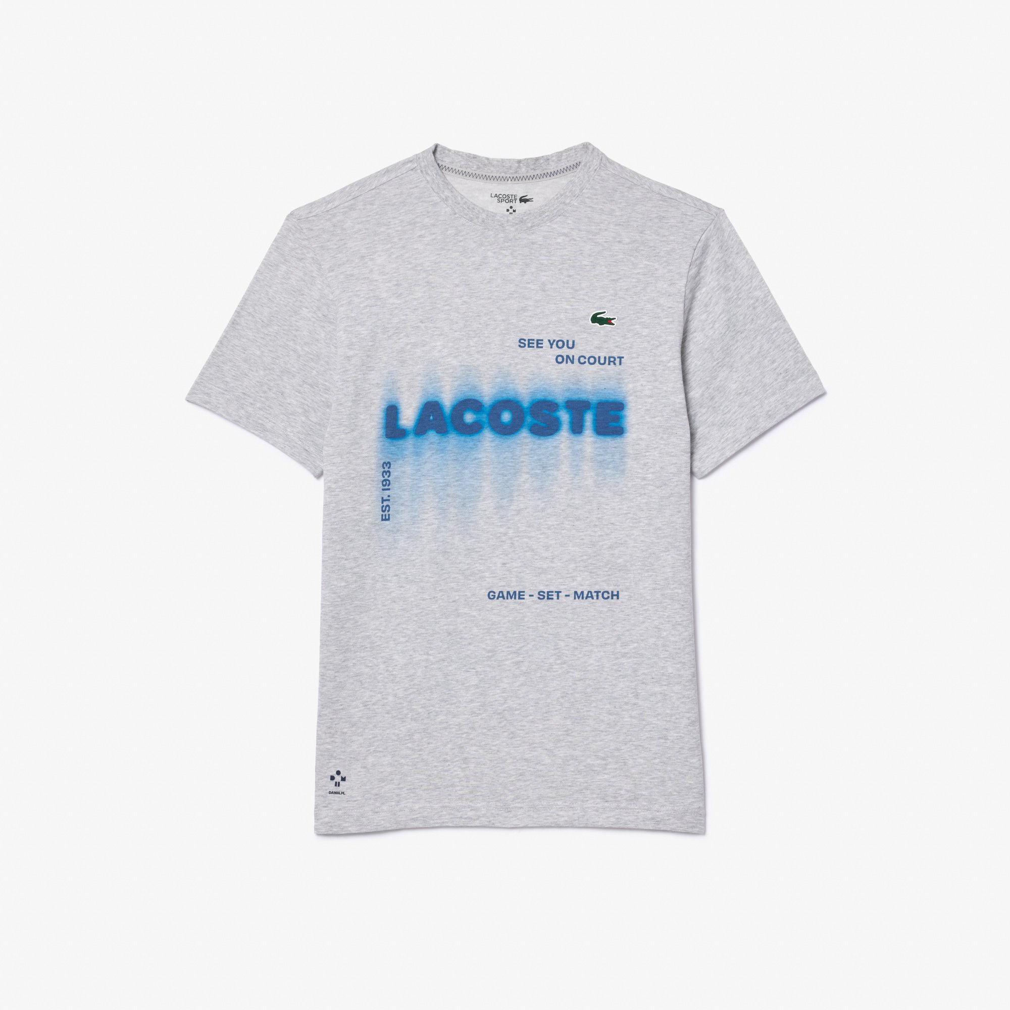 Áo Thun Tennis Lacoste Nam Lacoste X Daniil Medvedev