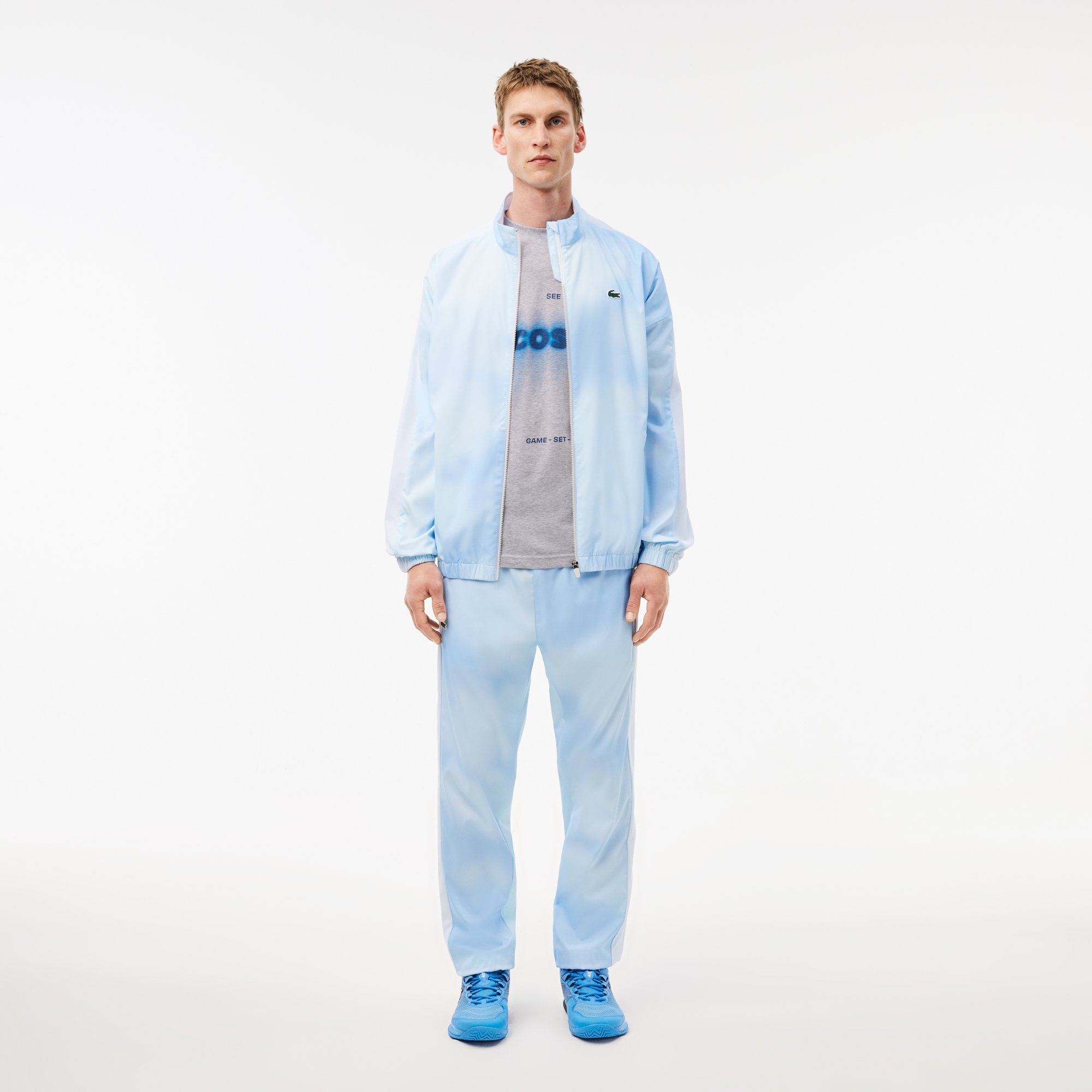 Áo Thun Tennis Lacoste Nam Lacoste X Daniil Medvedev