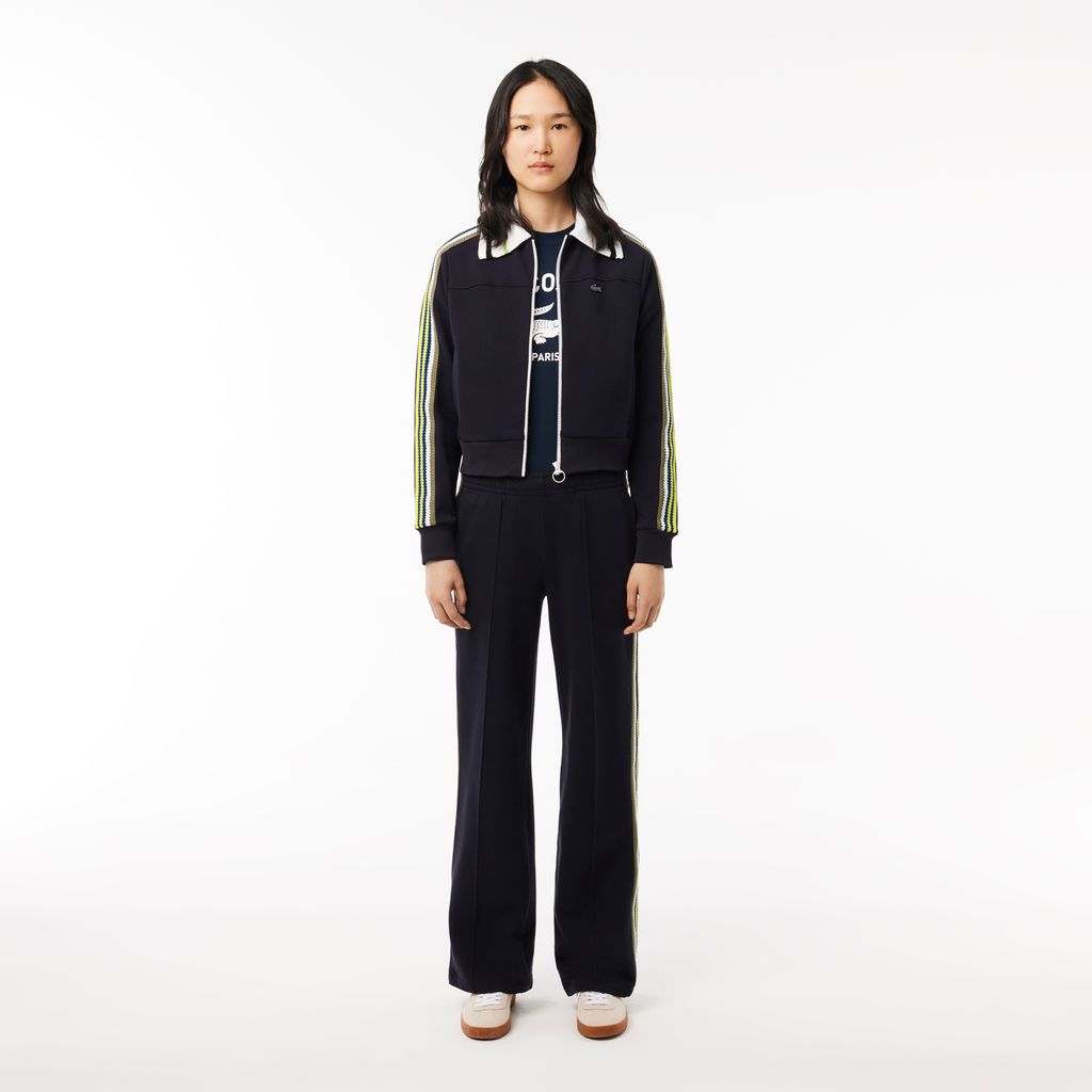 Áo Thun Lacoste Unisex Chất Liệu Cotton Họa Tiết In