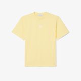Áo Thun Lacoste Unisex Chất Liệu Cotton Họa Tiết In