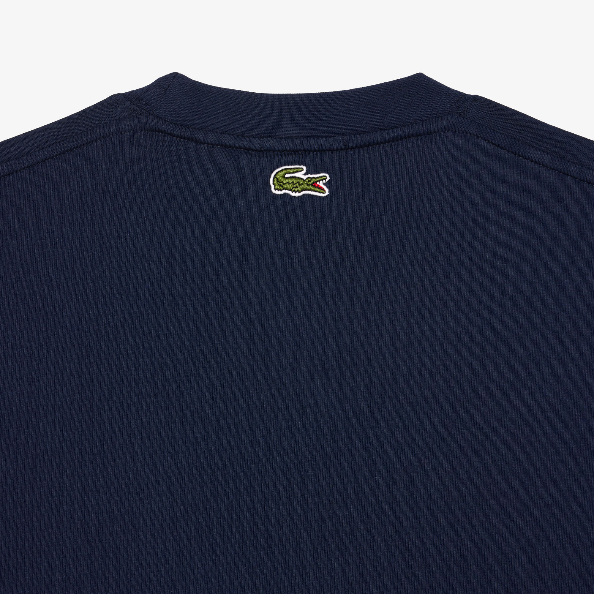 Áo Thun Lacoste Unisex Chất Liệu Cotton Họa Tiết In