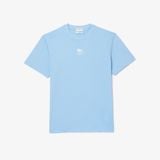 Áo Thun Lacoste Unisex Chất Liệu Cotton Họa Tiết In