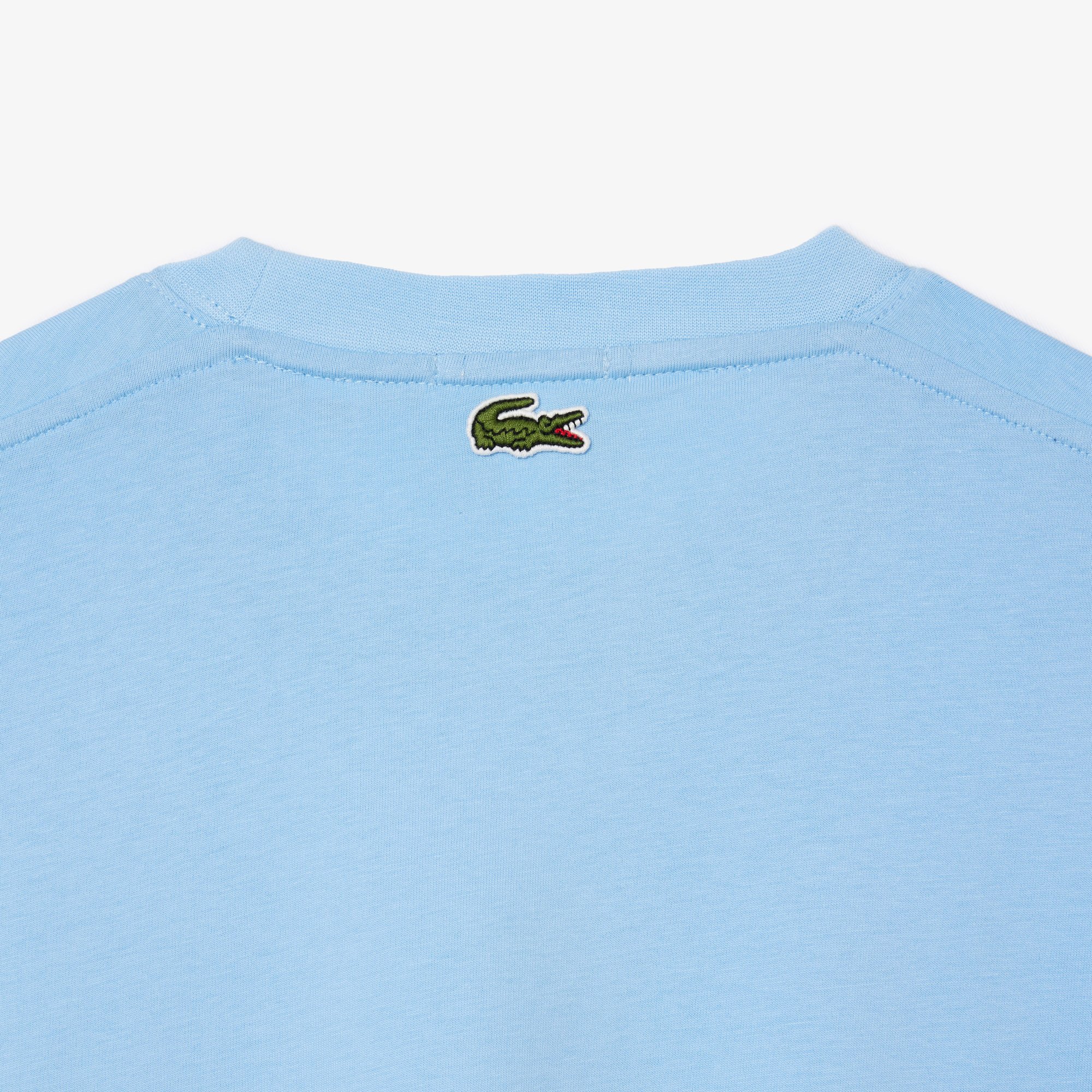 Áo Thun Lacoste Unisex Chất Liệu Cotton Họa Tiết In