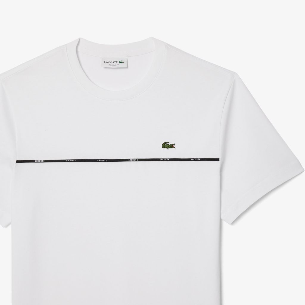 Áo Thun Lacoste Nam Dáng Suông Có Logo Lacoste