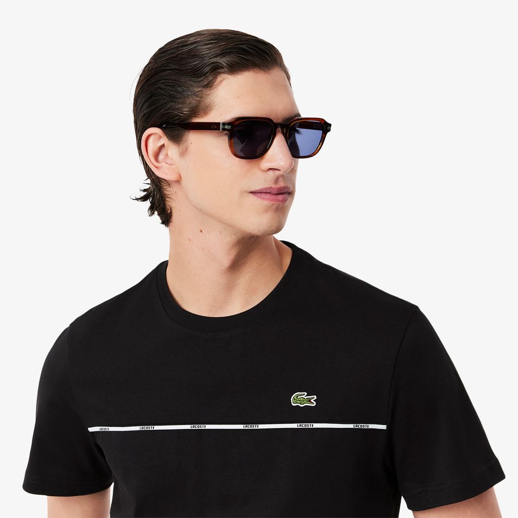 Áo Thun Lacoste Nam Dáng Suông Có Logo Lacoste