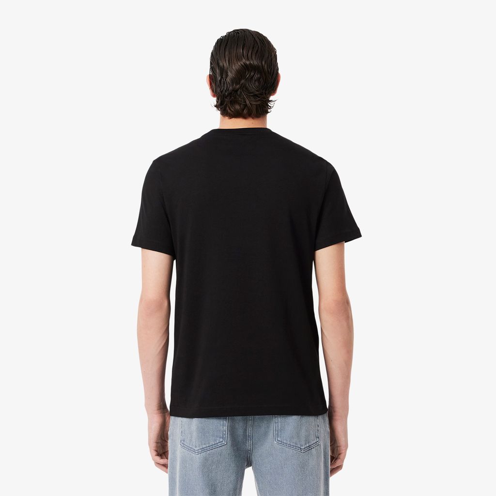 Áo Thun Lacoste Nam Dáng Suông Có Logo Lacoste