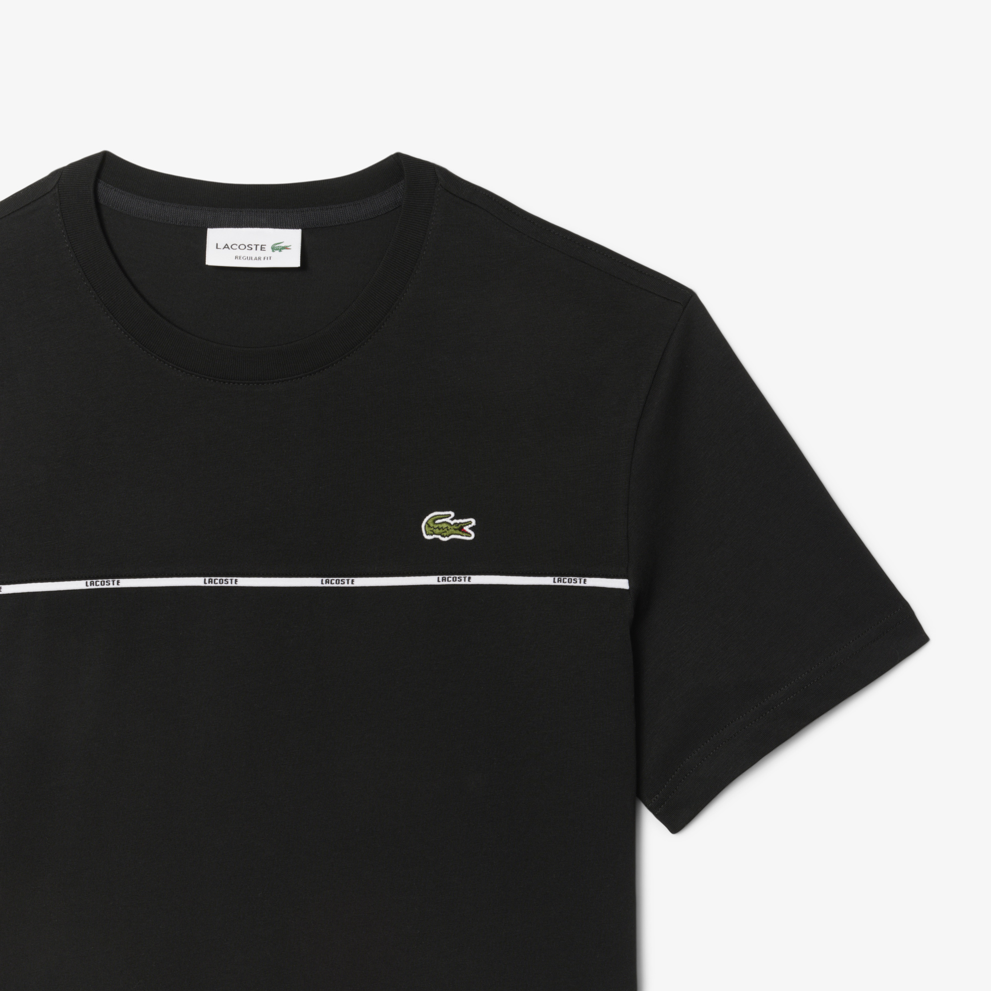 Áo Thun Lacoste Nam Dáng Suông Có Logo Lacoste